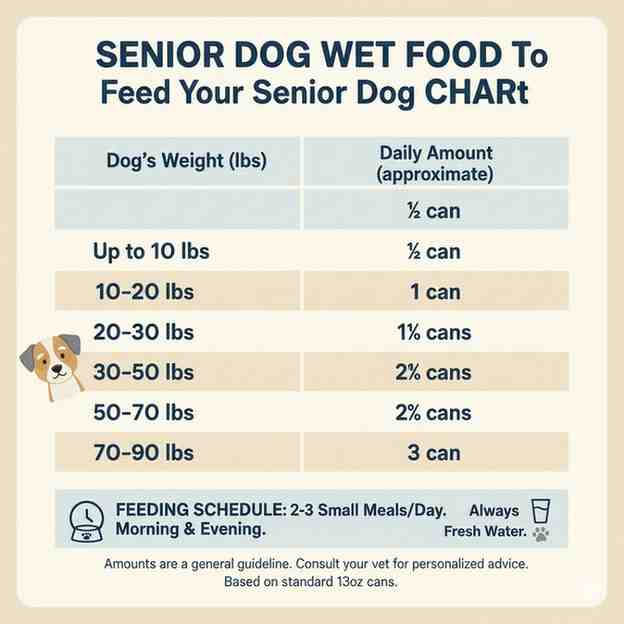 How Much Wet Food Should I Feed My Senior Dog: A Complete Feeding Guide for Senior Dogs